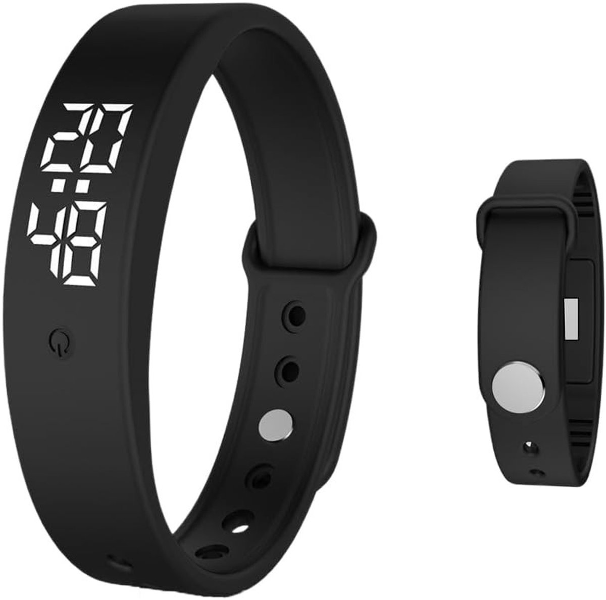 Vibratiewekker - Zwart - Armband - Stille Vibratie-alarm voor Dagelijkse Herinneringen