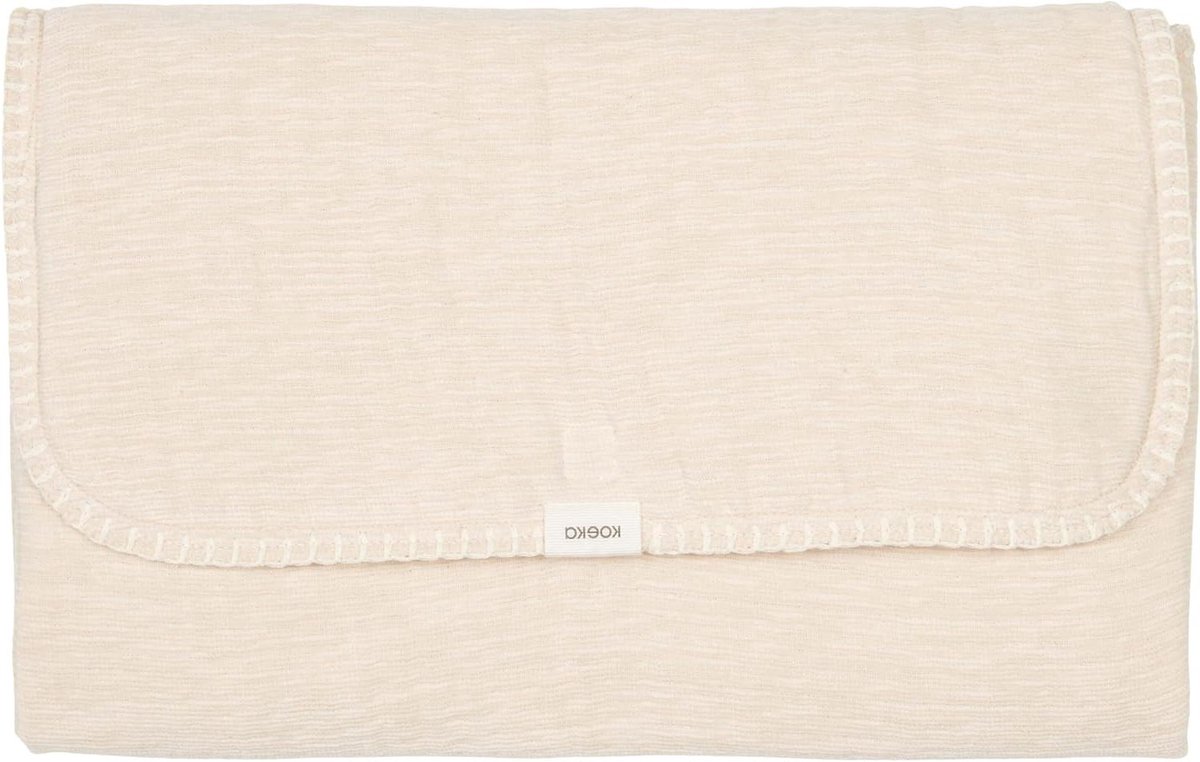 Wickelonderlegger - Verschoningsmatje - Baby Verzorgen - Vochtafstotend - 90 x 55 cm - Wit