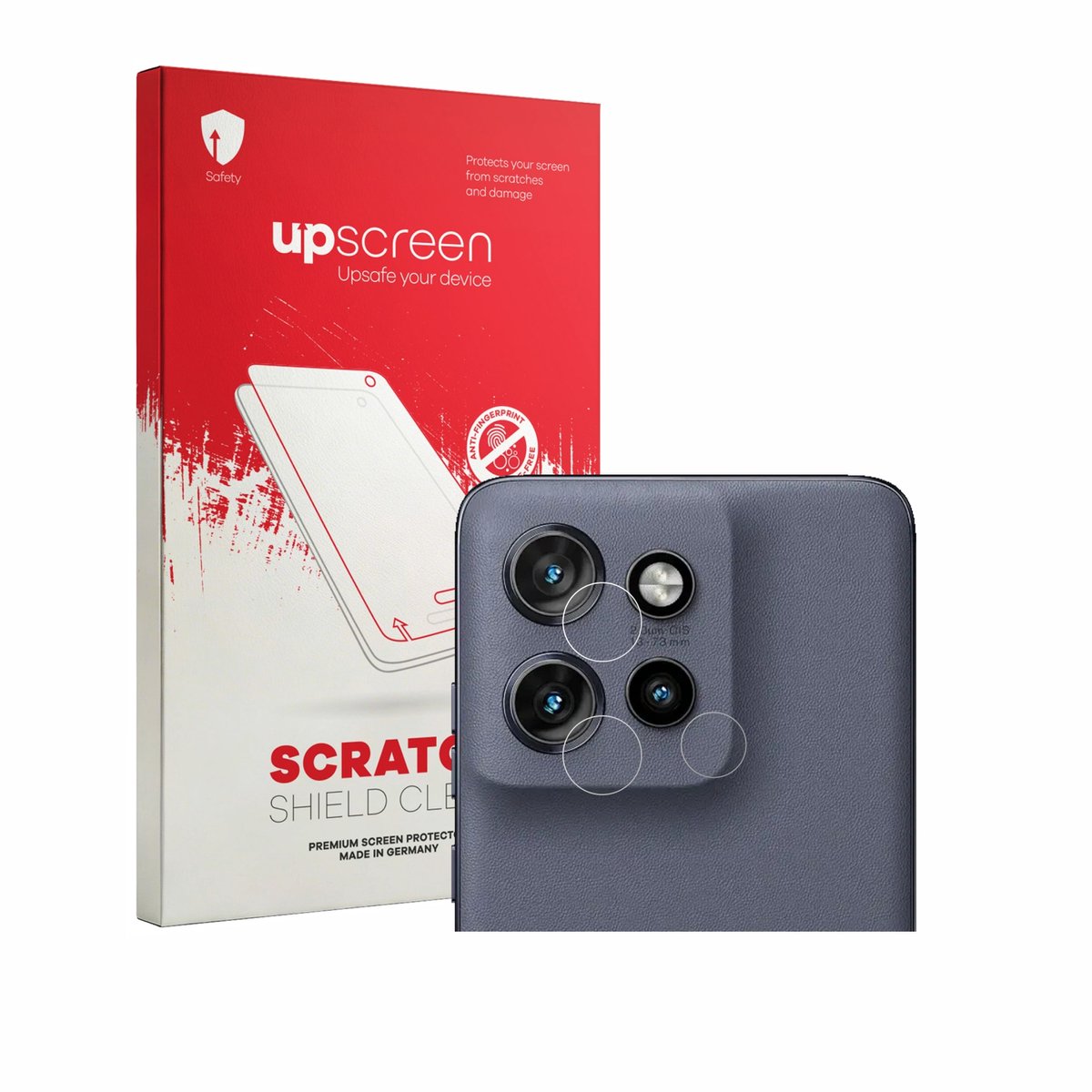 upscreen - Screenprotector voor Motorola Edge 60 Neo (ALLEEN Camera Lens) - Folie Beschermfolie transparant