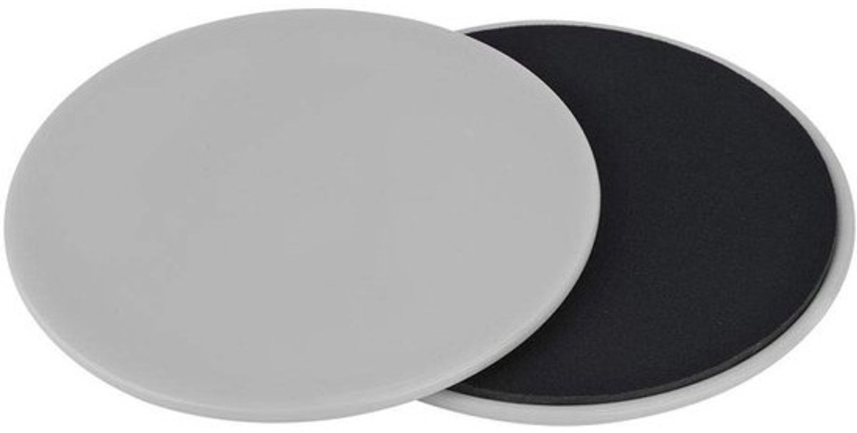 Dailygoods- Fitnessschijven 2 Stuks - Antislip/Comfortabel - Lichtgewicht/Portable - Duurzaam/ABS-Materiaal - Glijschijven/Oefeningen - Kernversterking