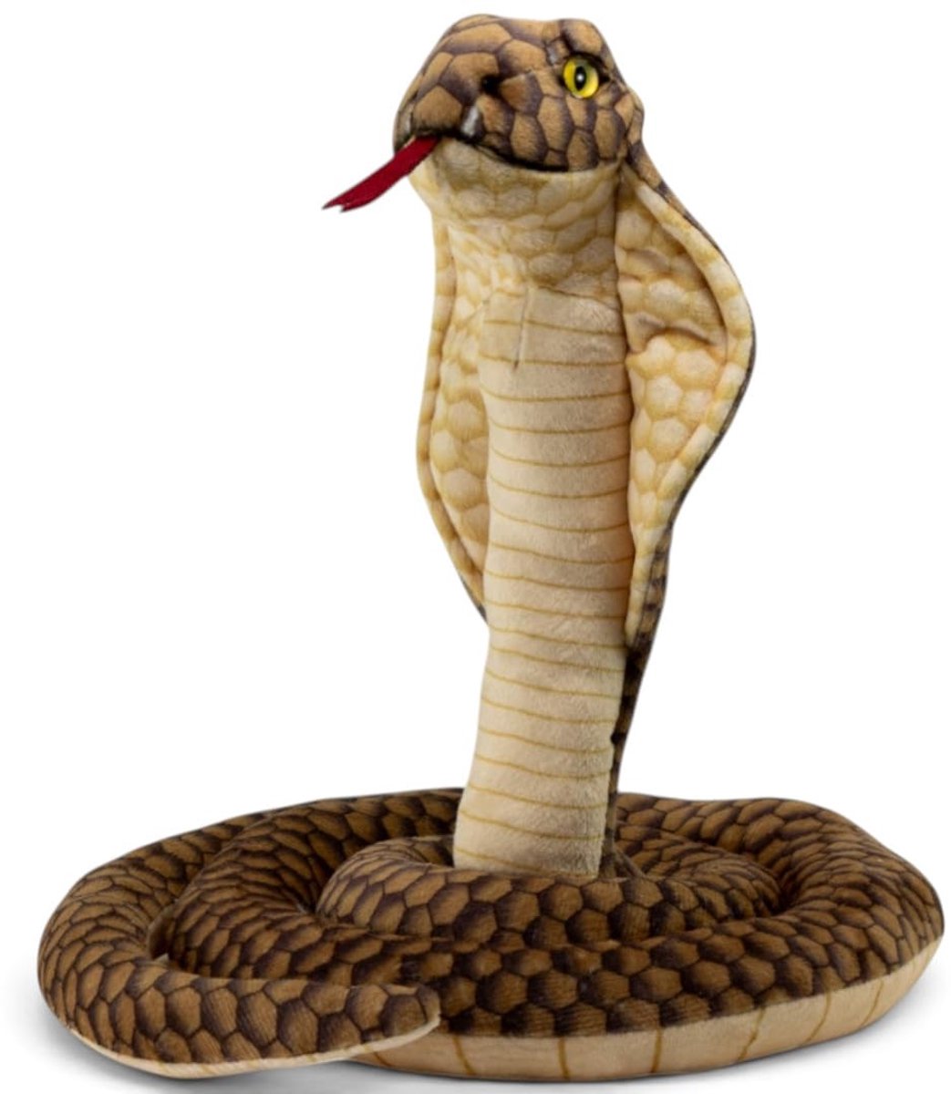 Pluche Cobra Slang - 115 cm