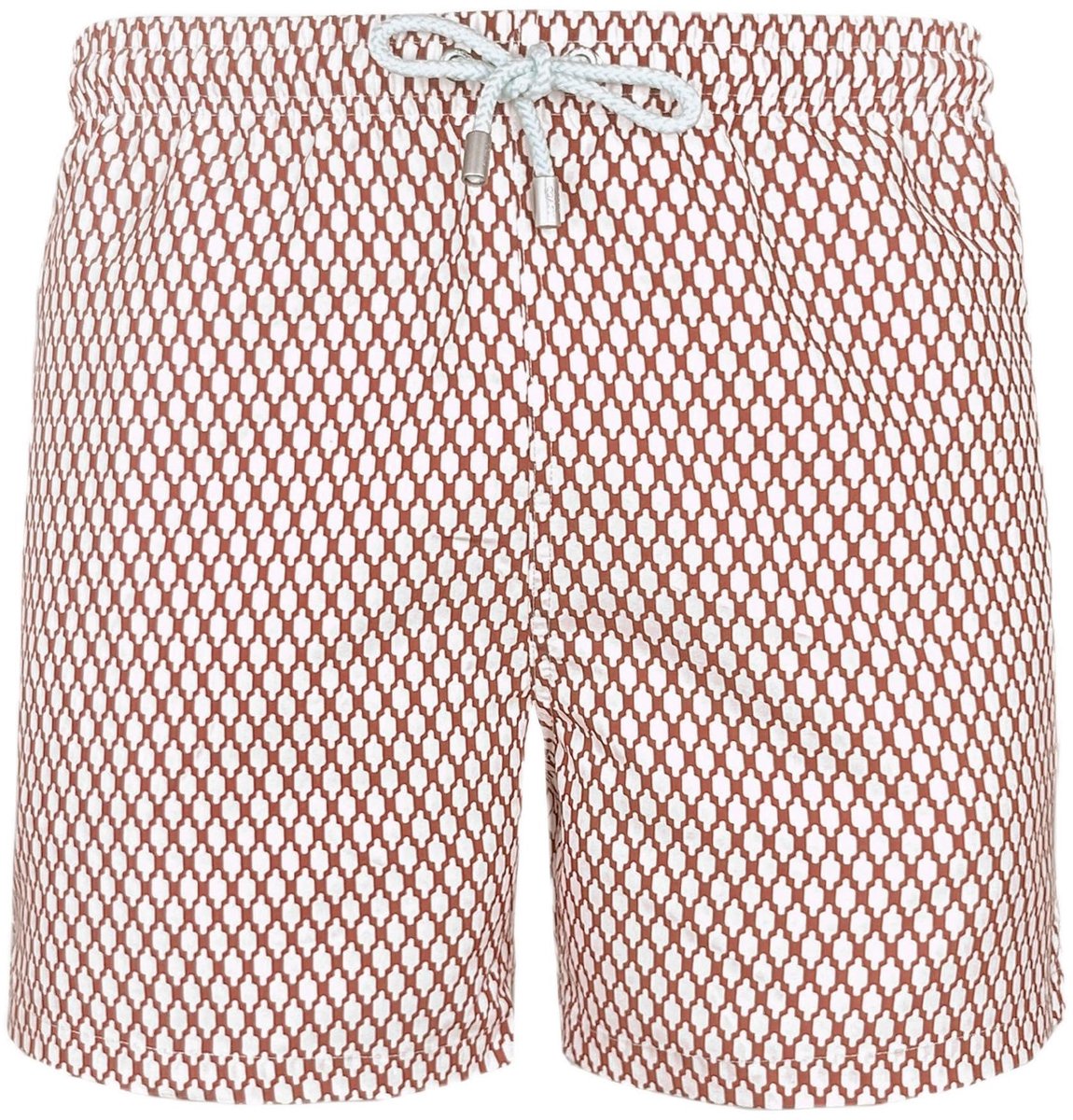 Badshorts voor heren - Sneldrogend met mesh zakken - Rood