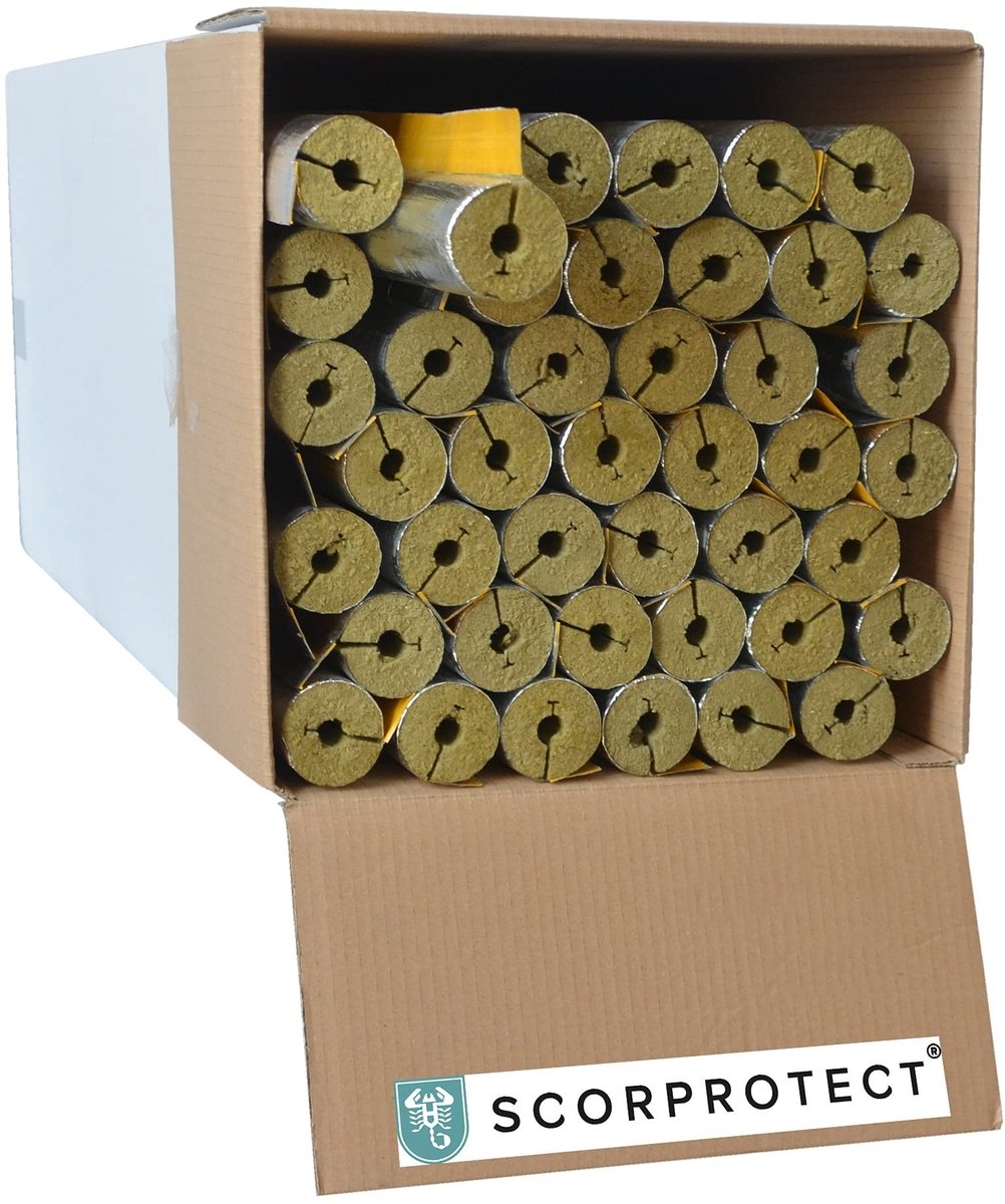 Aluminium Laminate Tube Shell - Rockwol isolatie 0.040
