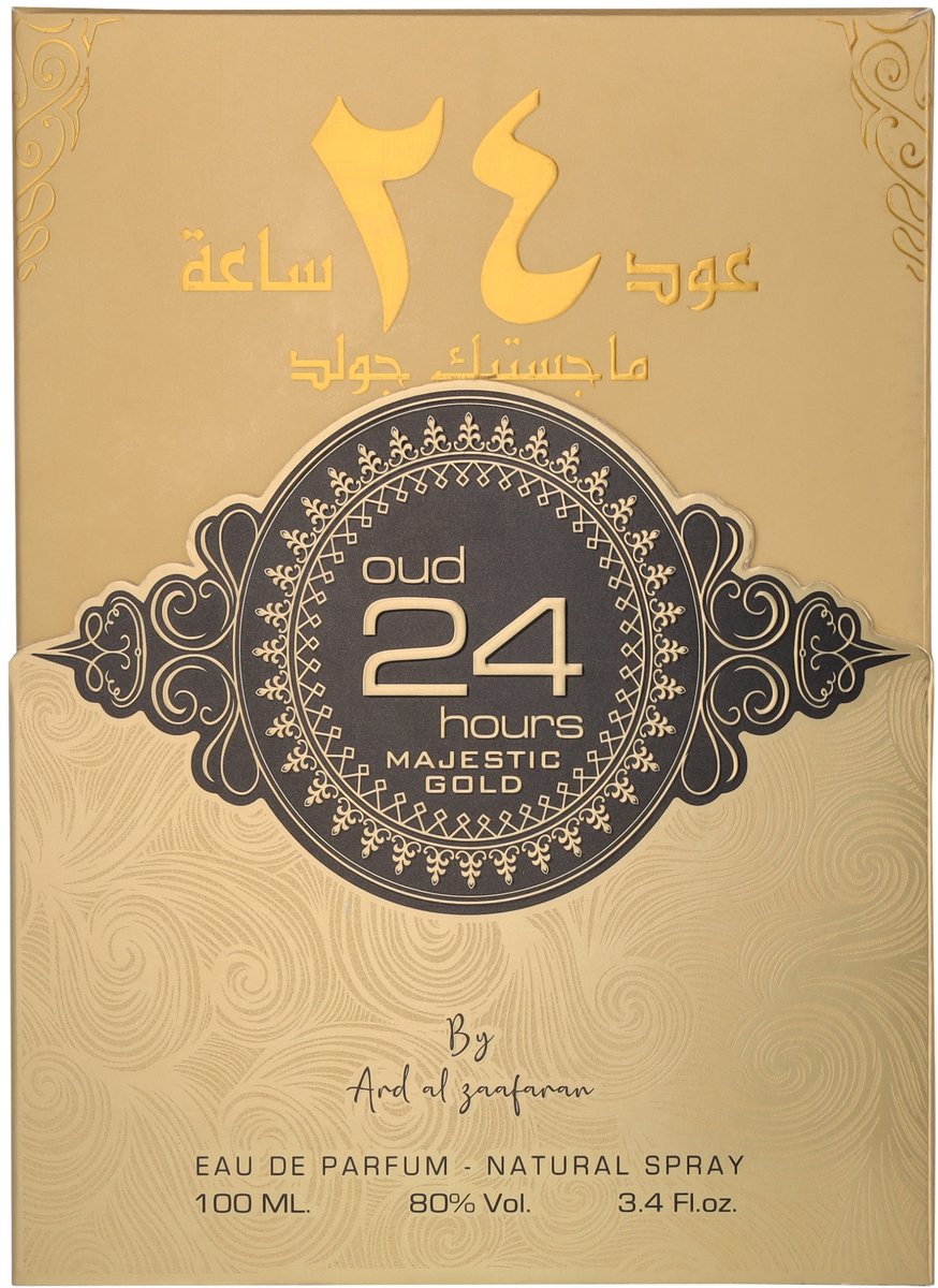 Ard Al Zaafaran Oud 24 Hours Majestic Gold Eau de Parfum 100 ml