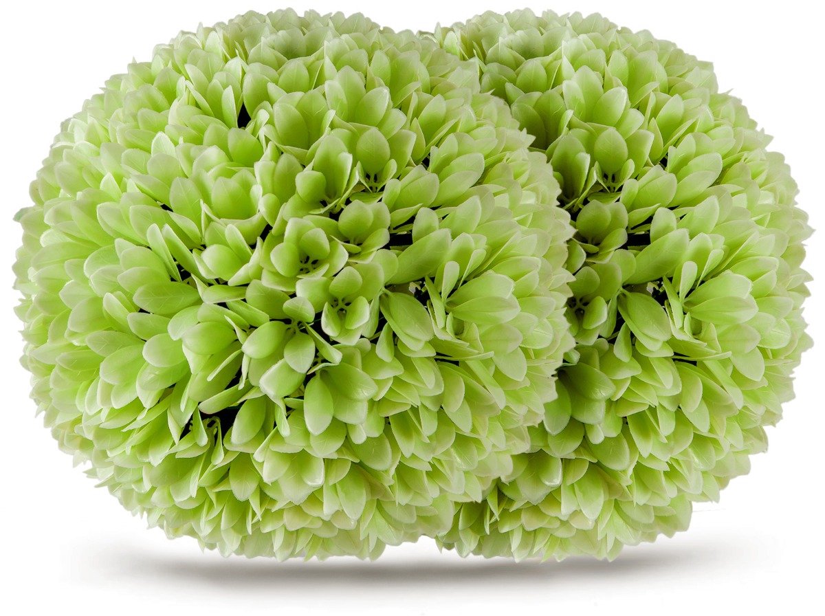 SureDeal® - Kunstplant - Pak Kunst Buxus - Binnen Buiten Hangen - Tuin Veranda Huis - Roze - Groen