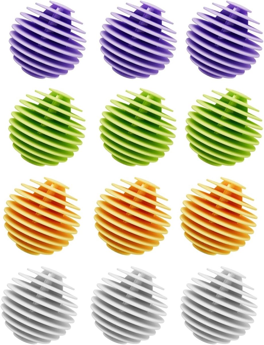 Effectieve wasballen voor wasmachine en droger, verminderen rimpels, klemmen en statische elektriciteit