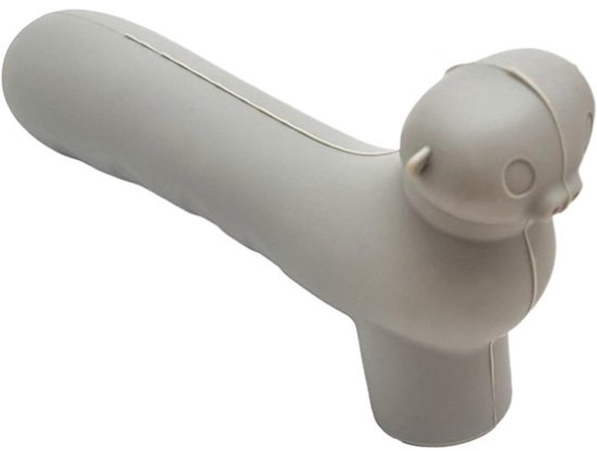 Deurknop Beschermhoes - Anti-botsing Cover - Hygiëne Handhaven - Eenvoudig te Gebruiken - 10x10 mm - Grijs