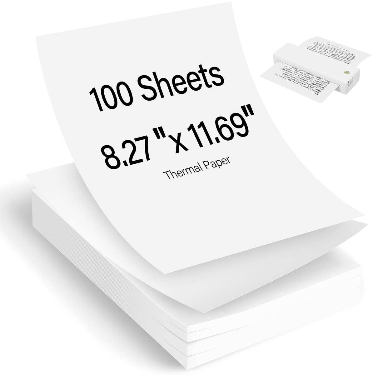 Thermal Paper A4 - 100 Vellen Wit
