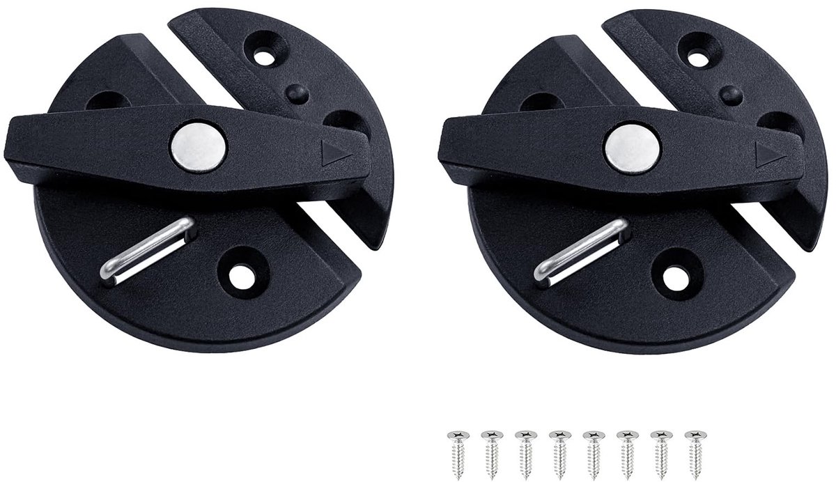 Nylon deurvergrendeling - 2-pack