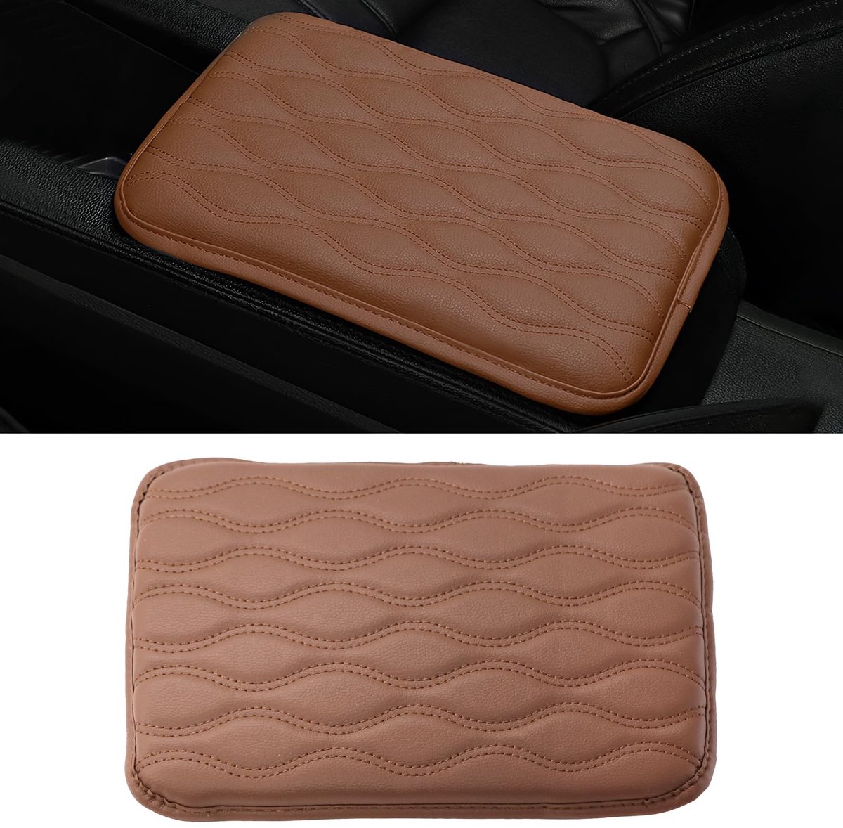 Middenconsolepad Auto - PU-leer - Universele Pasvorm