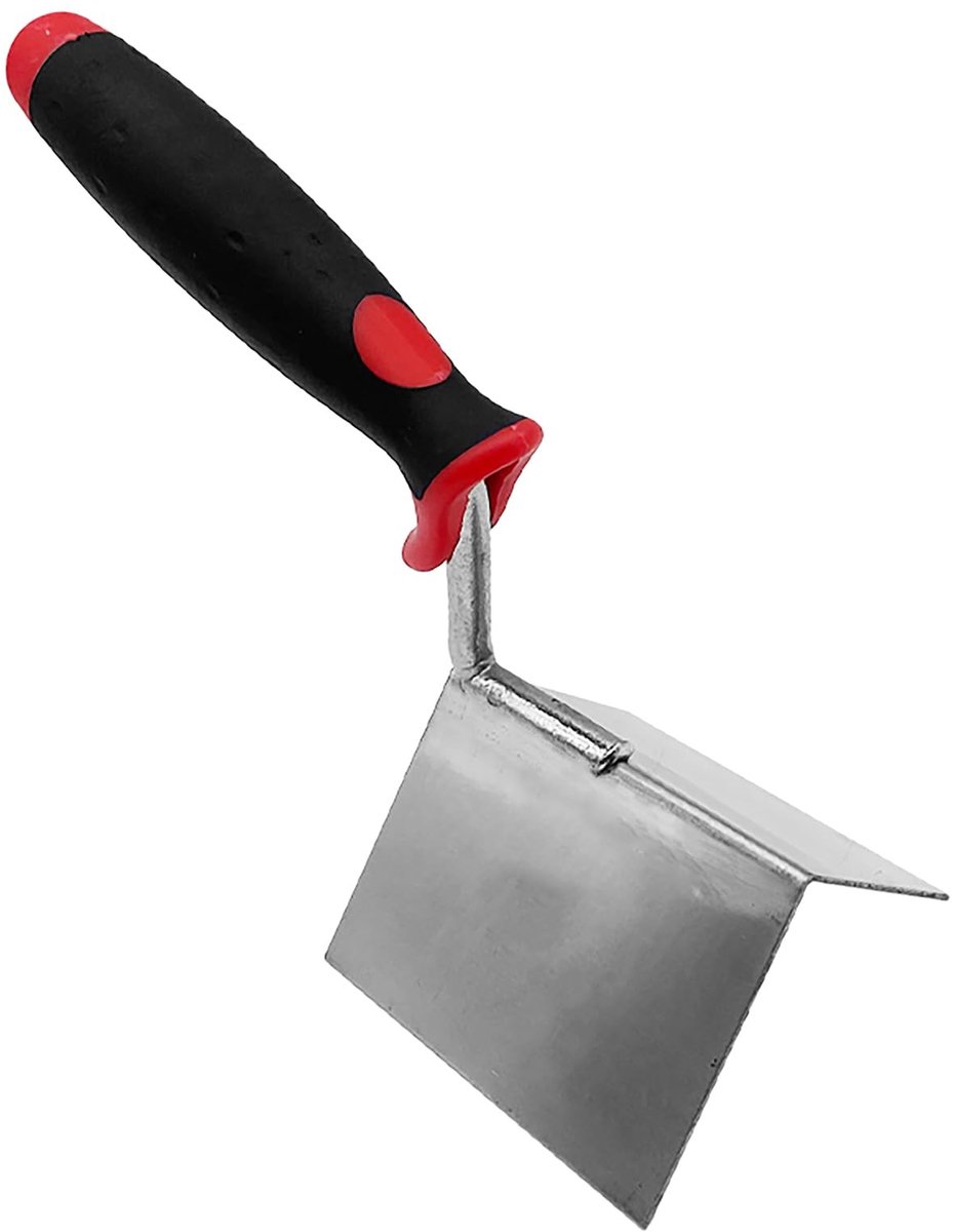 Roestvrijstalen Hoektroffel - Voor Gipsplaten en Afwerking
