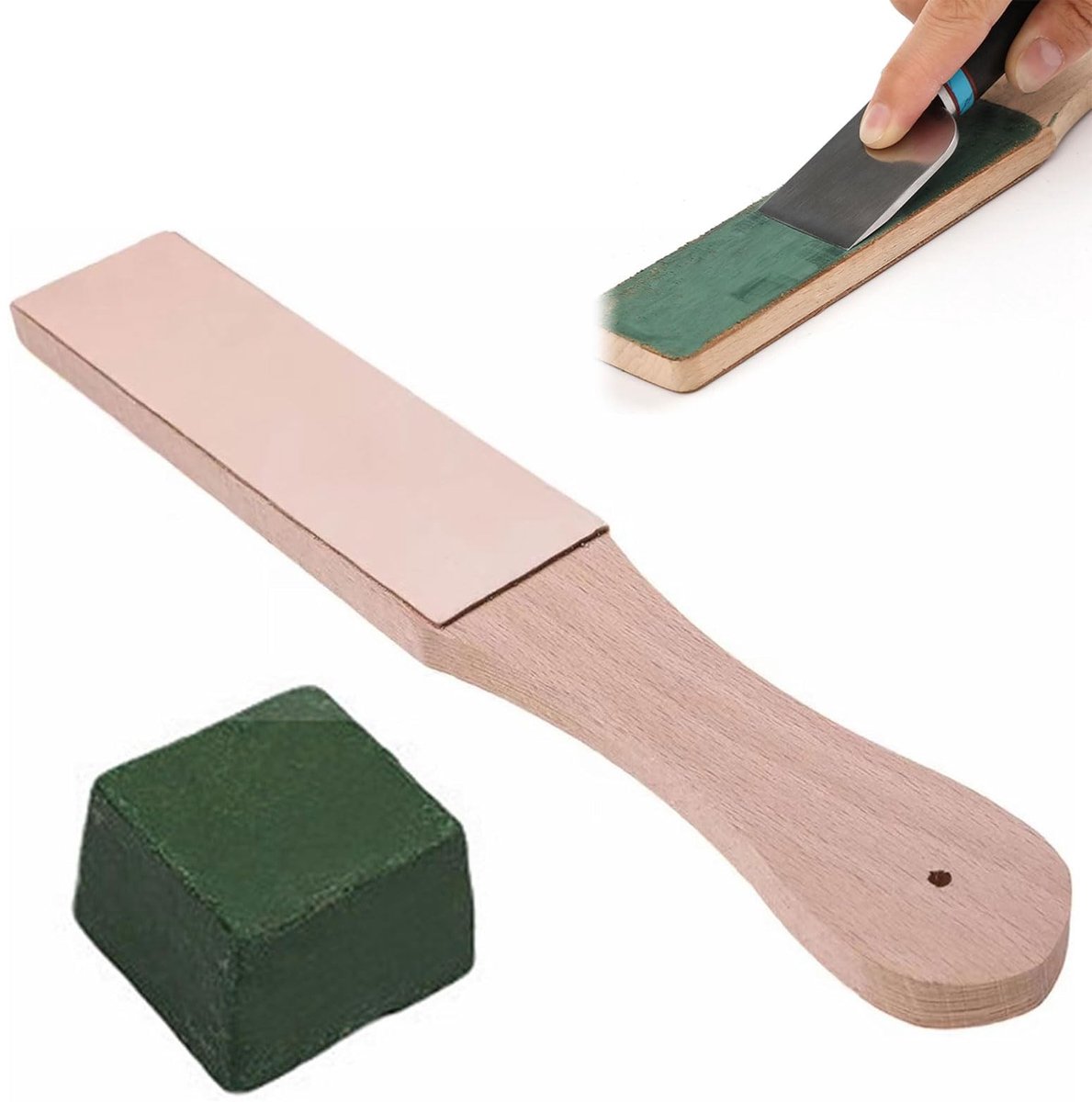 Leer Trekframe Set - Inclusief Polijstpasta en Schraper