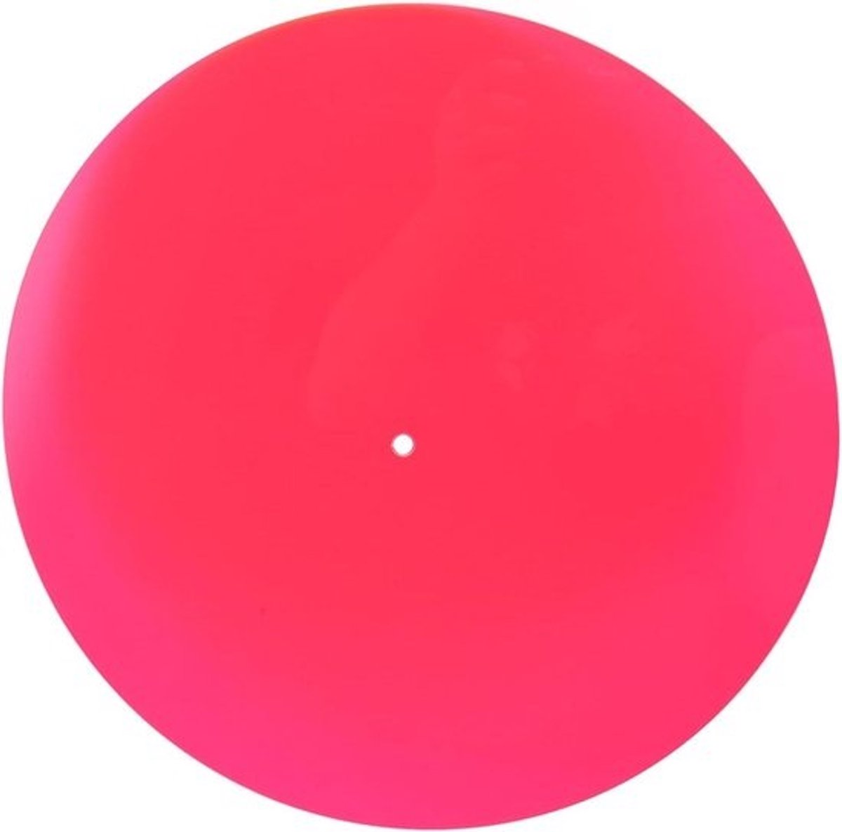 Platenspeler Slipmat - Draaitafelmat Acryl - Muziek Luisteren - Antistatisch Geluidsverbeterend - 12 inch - Rood