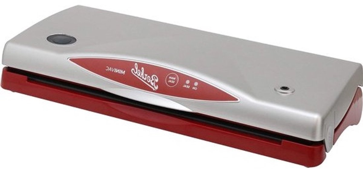 Vacuümsealer Machine - Vacuümverpakker Voedsel - Voedsel Langer Bewaren - Automatische Cyclus - 140 Watt - Rood