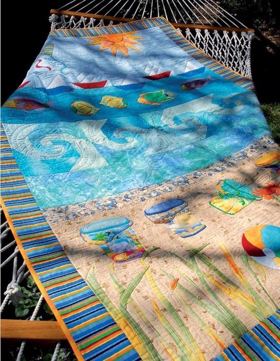 Quilting Boek - Naai Projecten - Huis Decoratie - Strand Thema - 21.84 x 1.04 x 27.84 cm - Meerdere Kleuren — afbeelding 2