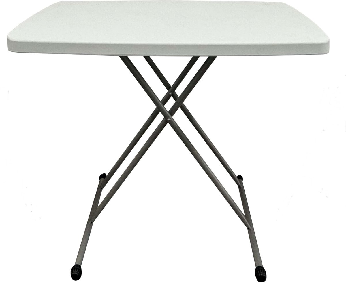 Vouwbare Campingtafel - Hoogte verstelbaar 49-64-73 cm