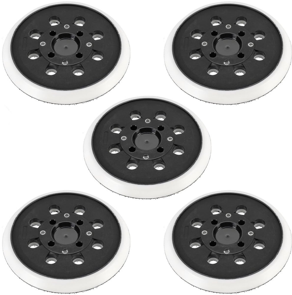 Schuurpads - 5 Inch Voor Orbital Sanders - 5 Stuks