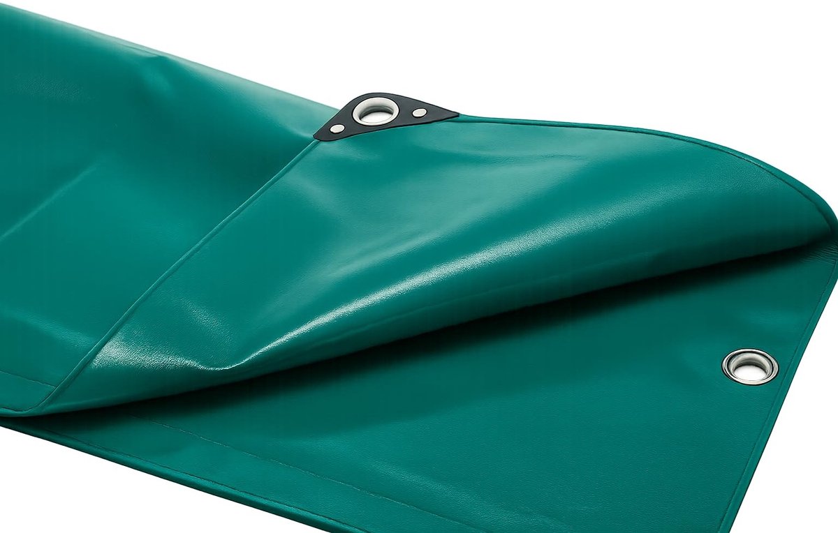 PVC Zeil - 650 g/m² - 2 m x 3 m - Groen