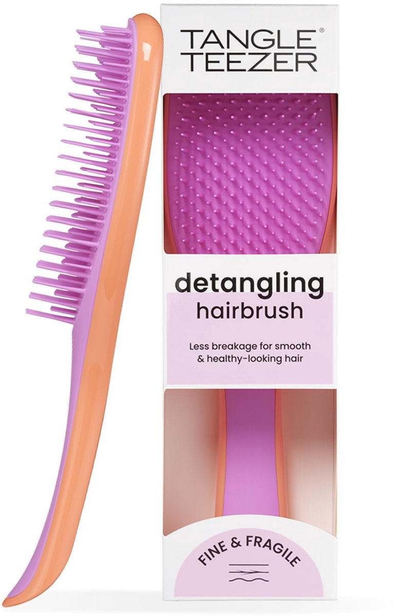 Ultimate Detangler Haarborstel - Geschikt voor Fijn en Fragiel Haar