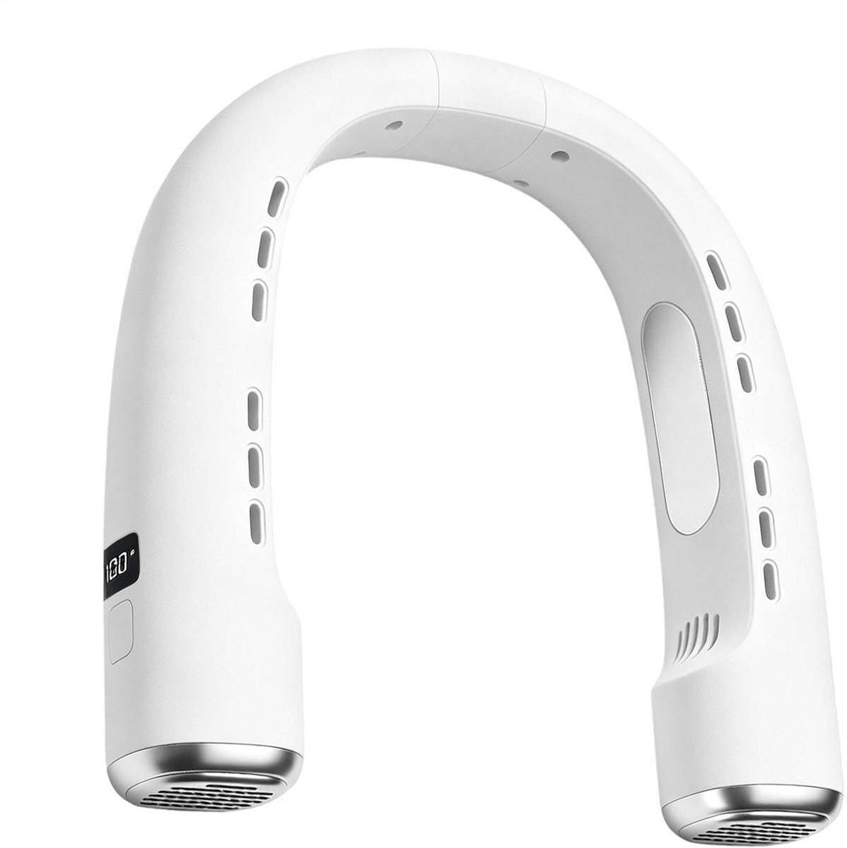 Halsventilator - Draagbaar en bladloos - Wit