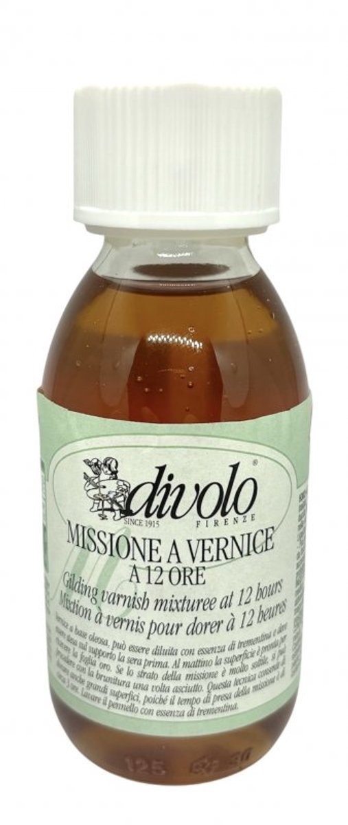 Divolo Mixtion Verguldlijm op Oliebasis 12 uurs 125 ml.