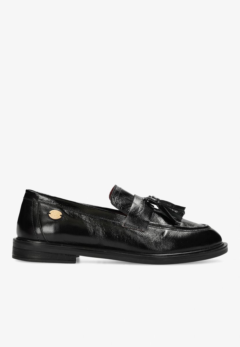 Fred De La Bretoniere - FAIRY MOCCY Loafer Wrinkle Patent Black - Maat 42