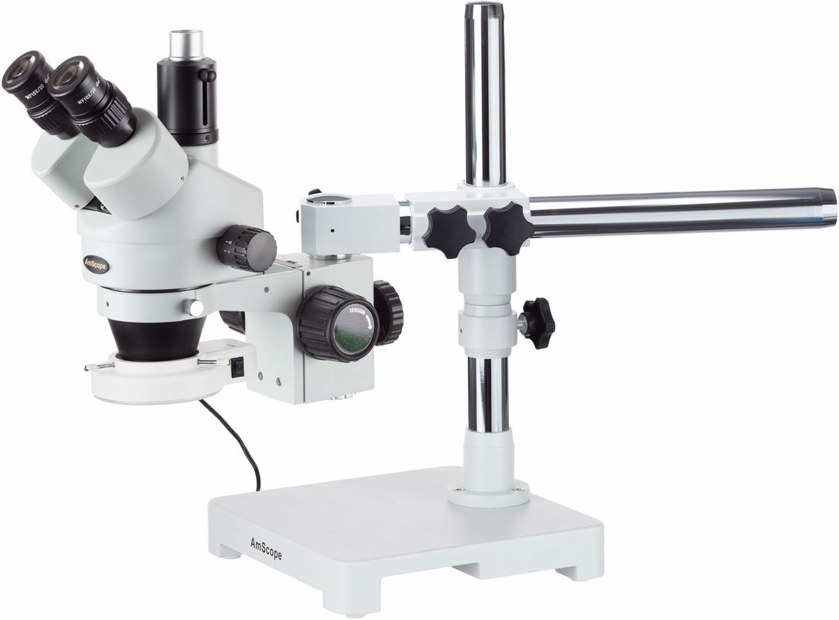Solidchoice - Trinoculaire Zoom Stereo Microscoop 3.5X-180X met LED Verlichting