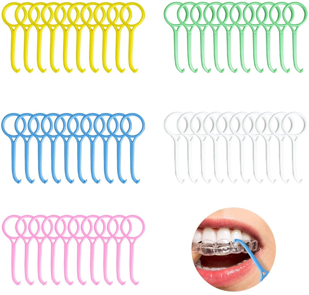 Solidchoice - 40 Stuks Verwijder Tool voor Aligner en Beugels