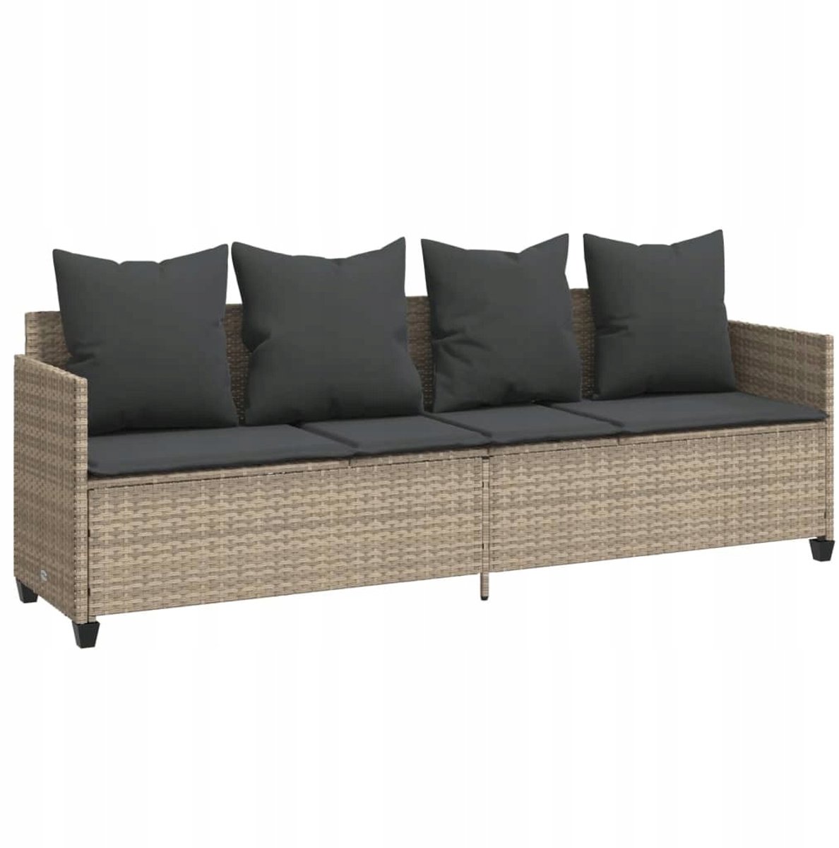 Luxe Loungestoel met Kussen - Verstelbaar - Tuin & Balkon