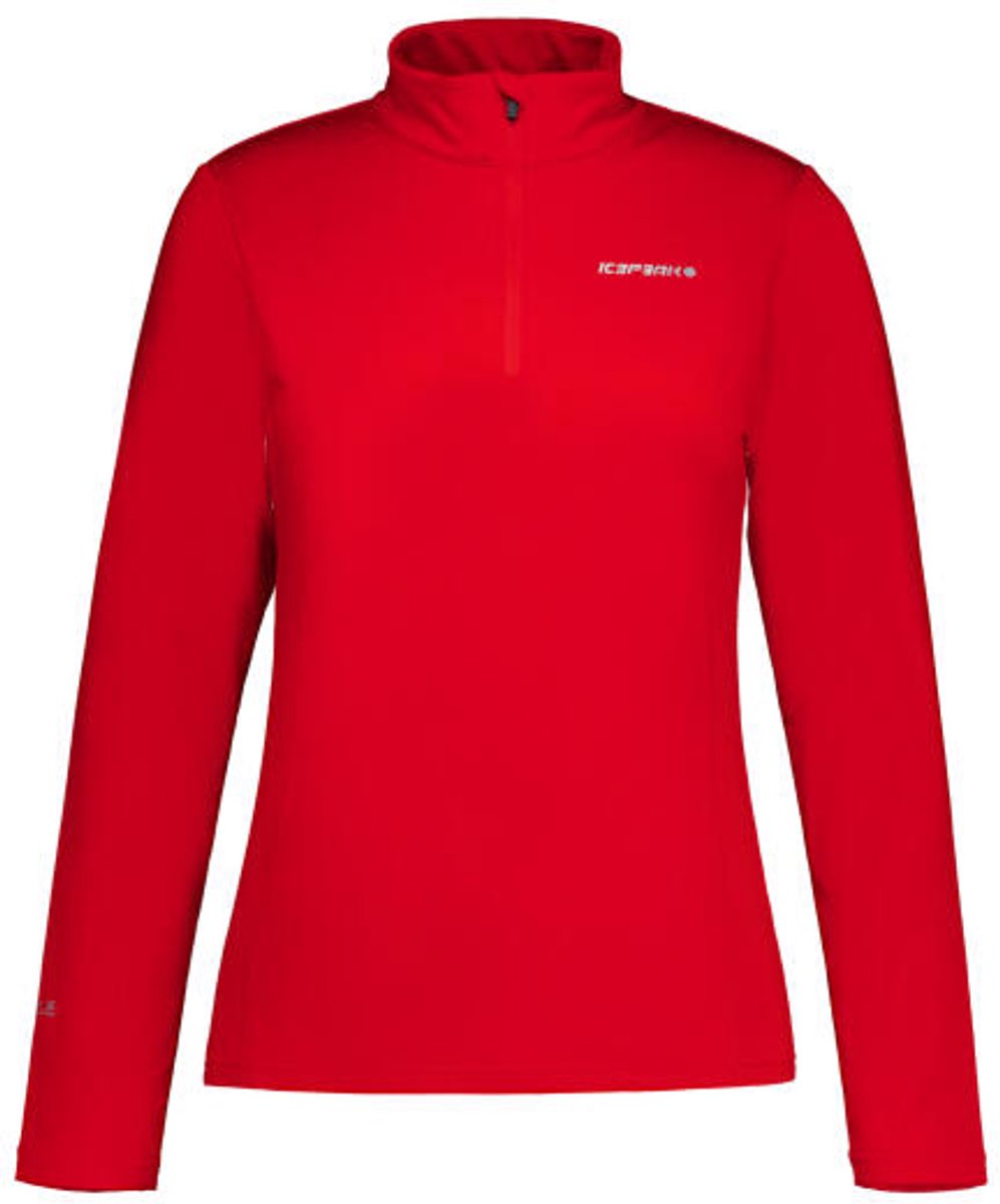 ICEPEAK FERNDALE Vrouwen Wintersportpully KLASSIEK Rood