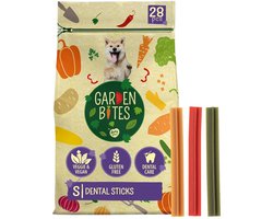 duvoplus Garden Bites - Dental Sticks Hondensnacks - Hondensnoepjes - Vegetarisch & Glutenvrij - Small 28st