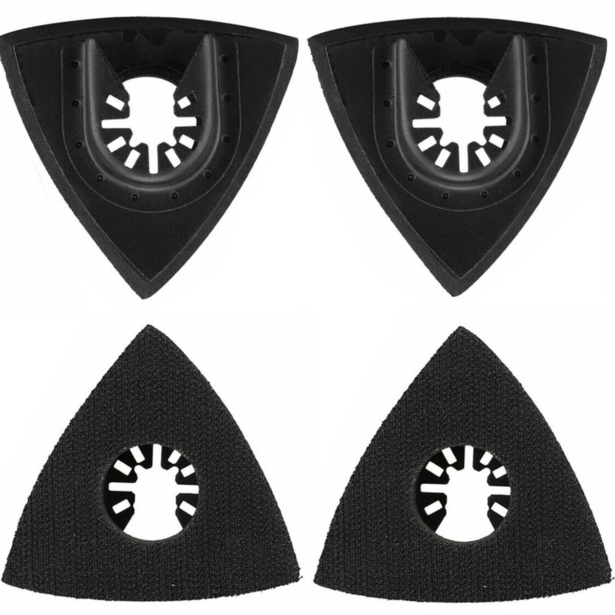 Solidchoice - Delta Schuurplaat Multitool (4 Stuks, 90 mm)