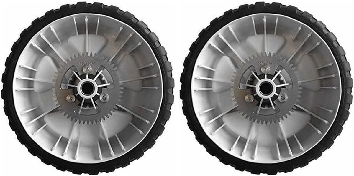 Vervangend Grasmaaierwiel 20,5 cm voor achteraandrijving, geschikt voor Toro 22" modellen, 20332 20333 (2 stuks) - Duurzaam en eenvoudig te installeren