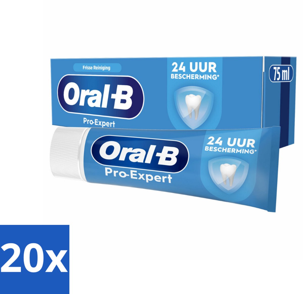 20 x Oral-B - Pro-Expert – Tandpasta – Intense Reiniging – 75 ml - Koffie - Koffiezetapparaat - Koffiezetapparaat