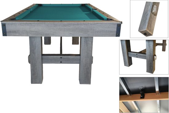 Pooltafel TopTable Nordic 8ft — afbeelding 5