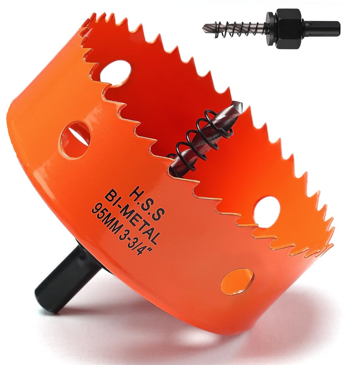 Elzusha - Bi-Metaal Gatenzaag 95 mm voor Hout en Metaal