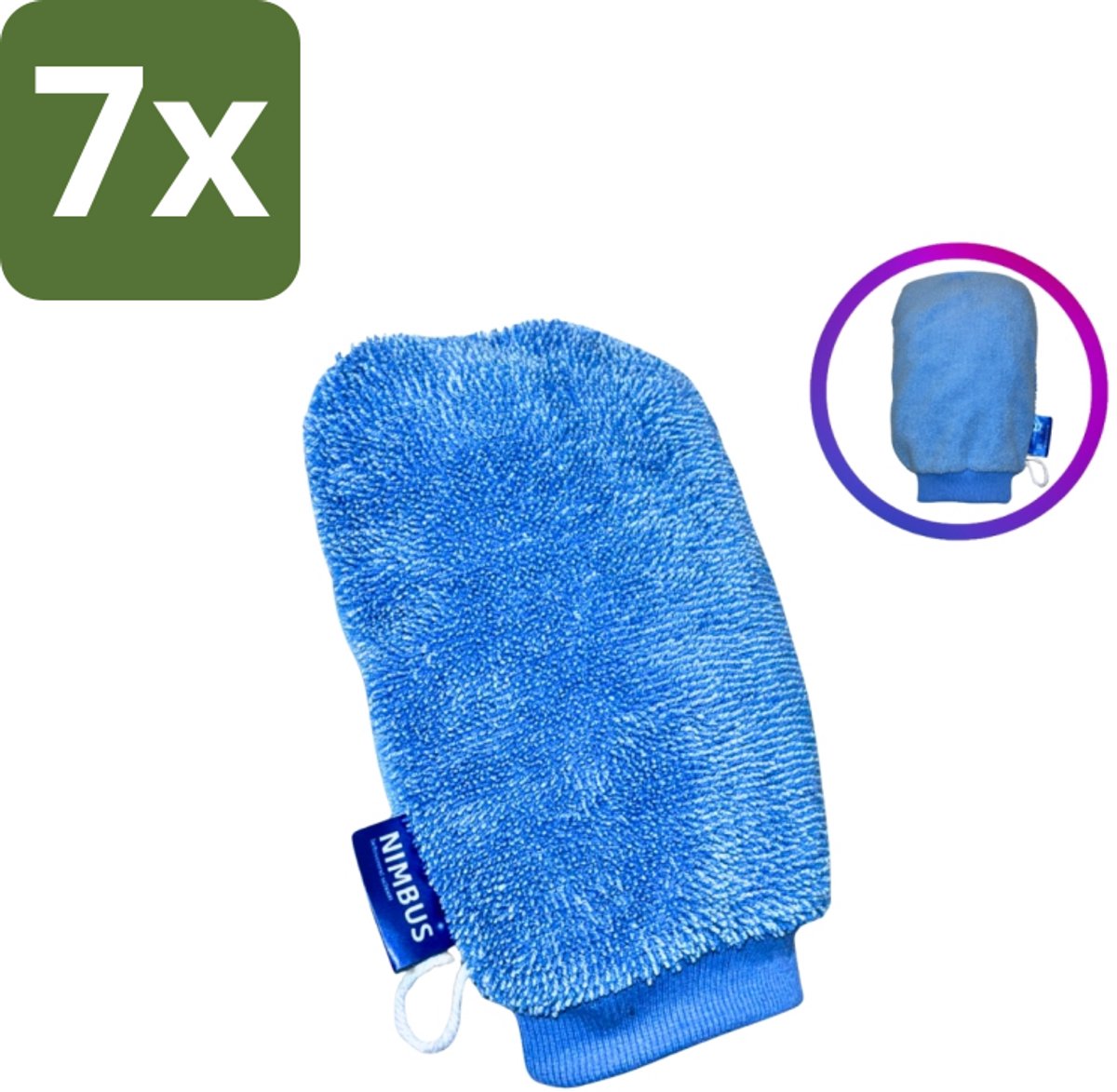 7 x NIMBUS Magic Schoonmaakhandschoen - Schoonmaken - Handschoen - Vuil Verwijderen - Stof Verwijderen - Reiniging