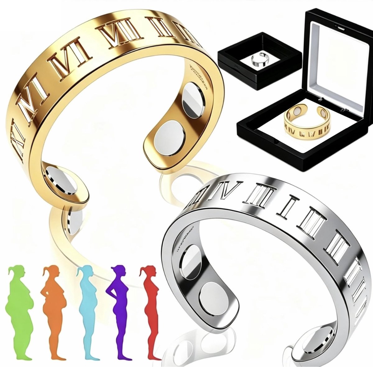 Elzusha - Magnetische Ring voor Vrouwen in de Overgang