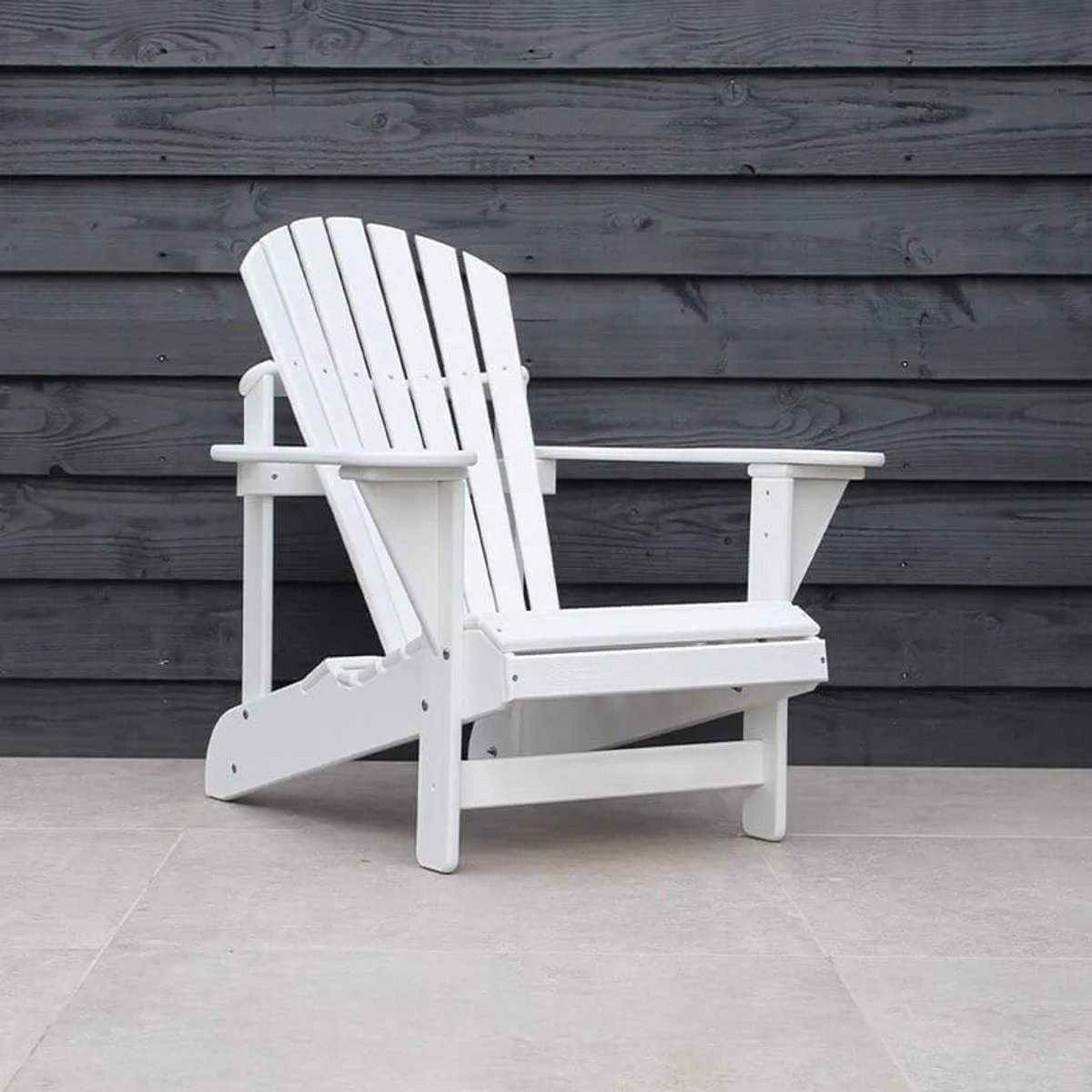 Originele Adirondack Tuinstoel | Kunststof | Wit | 10 jaar garantie | Binnen 2-5 werkdagen geleverd | Canada Comfy Chair