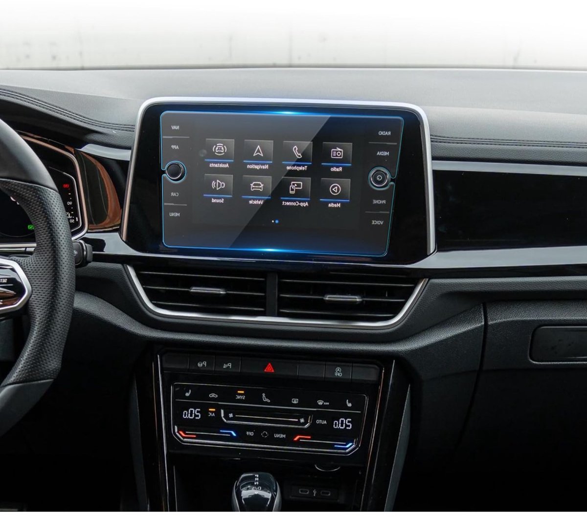 Elzusha - 8 Inch Gehard Glas Beschermfolie voor Auto