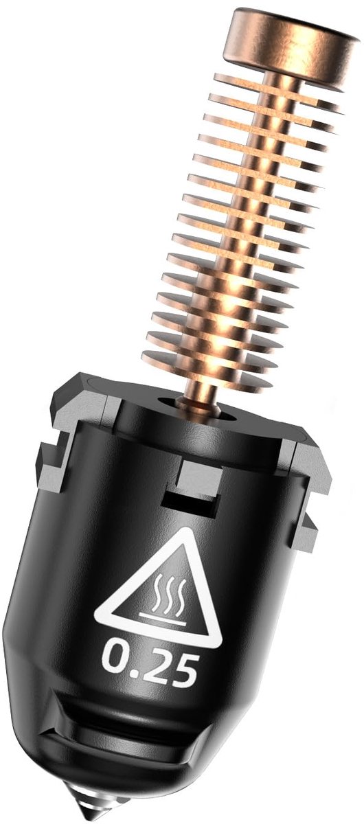 Elzusha- Mondstuk Hoge Doorstroming 32mm³/s - Gebitsprotecties - Mondstuk Stofzuiger - Snelverwijderingssysteem - Max. Temperatuur 280°C - Voor Adventurer 5M Hotend - Nozzle