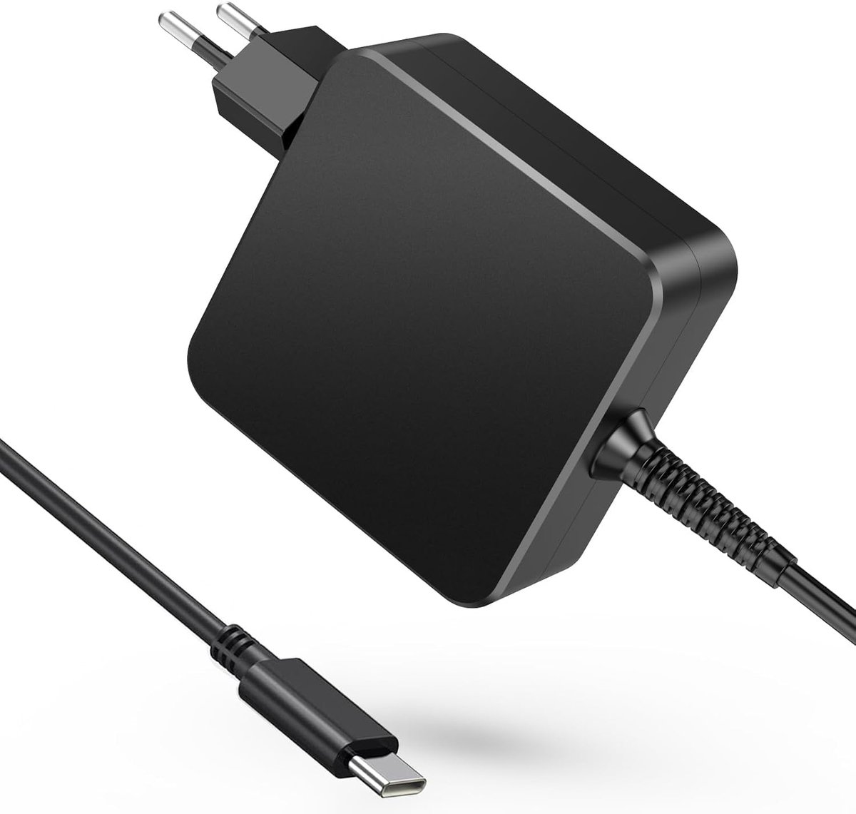 65 W USB-C-oplaadkabel/oplader voor laptops, geschikt voor Lenovo ThinkPad X1 Yoga, Asus Chromebook, Huawei MateBook Pro, MacBook Pro/Air, HP Spectre, Xiaomi Air en Acer-oplaadadapters