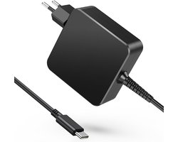 65 W USB-C-oplaadkabel/oplader voor laptops, geschikt voor Lenovo ThinkPad X1 Yoga, Asus Chromebook, Huawei MateBook Pro, MacBook Pro/Air, HP Spectre, Xiaomi Air en Acer-oplaadadapters