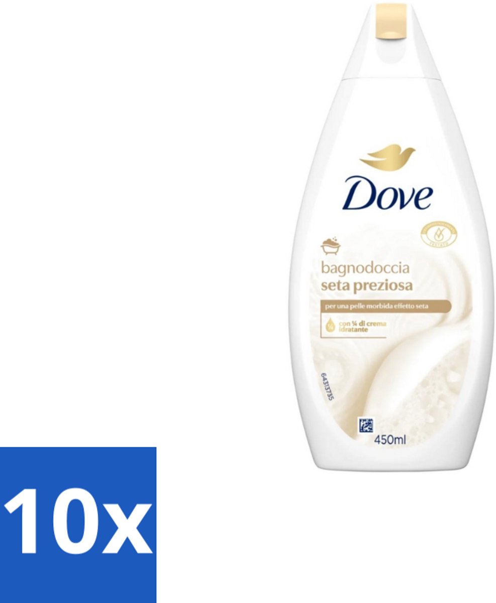 Dove – Douchegel – Nourishing Silk – 450 ml - Bulkverpakking - 10 stuks