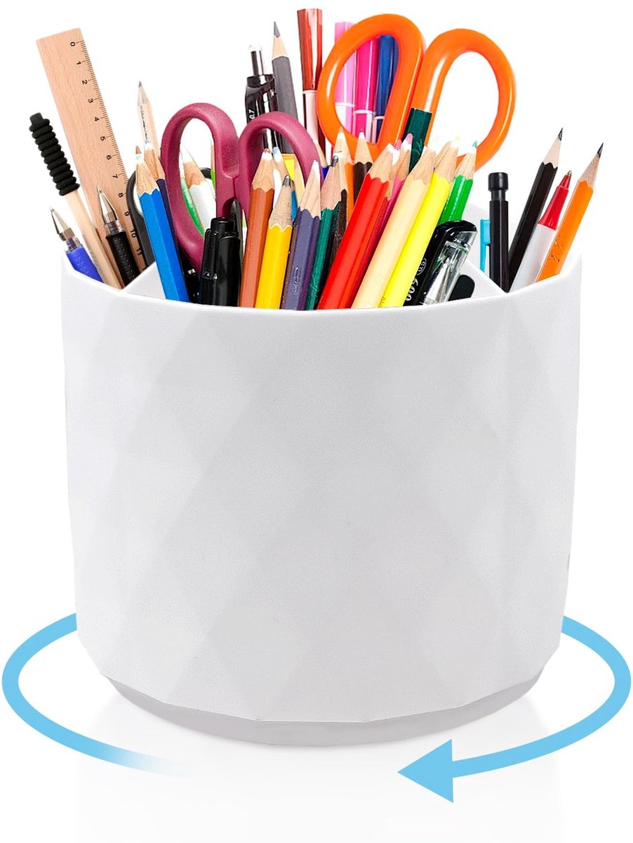 Elzusha - Grote Pen Organizer met 5 Compartimenten