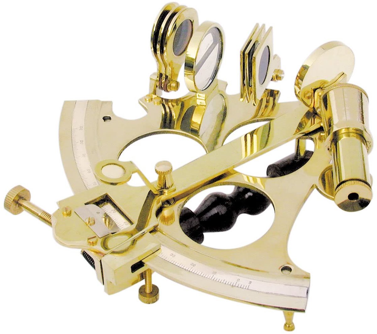 Elzusha - Brass Sextant 21x20 cm