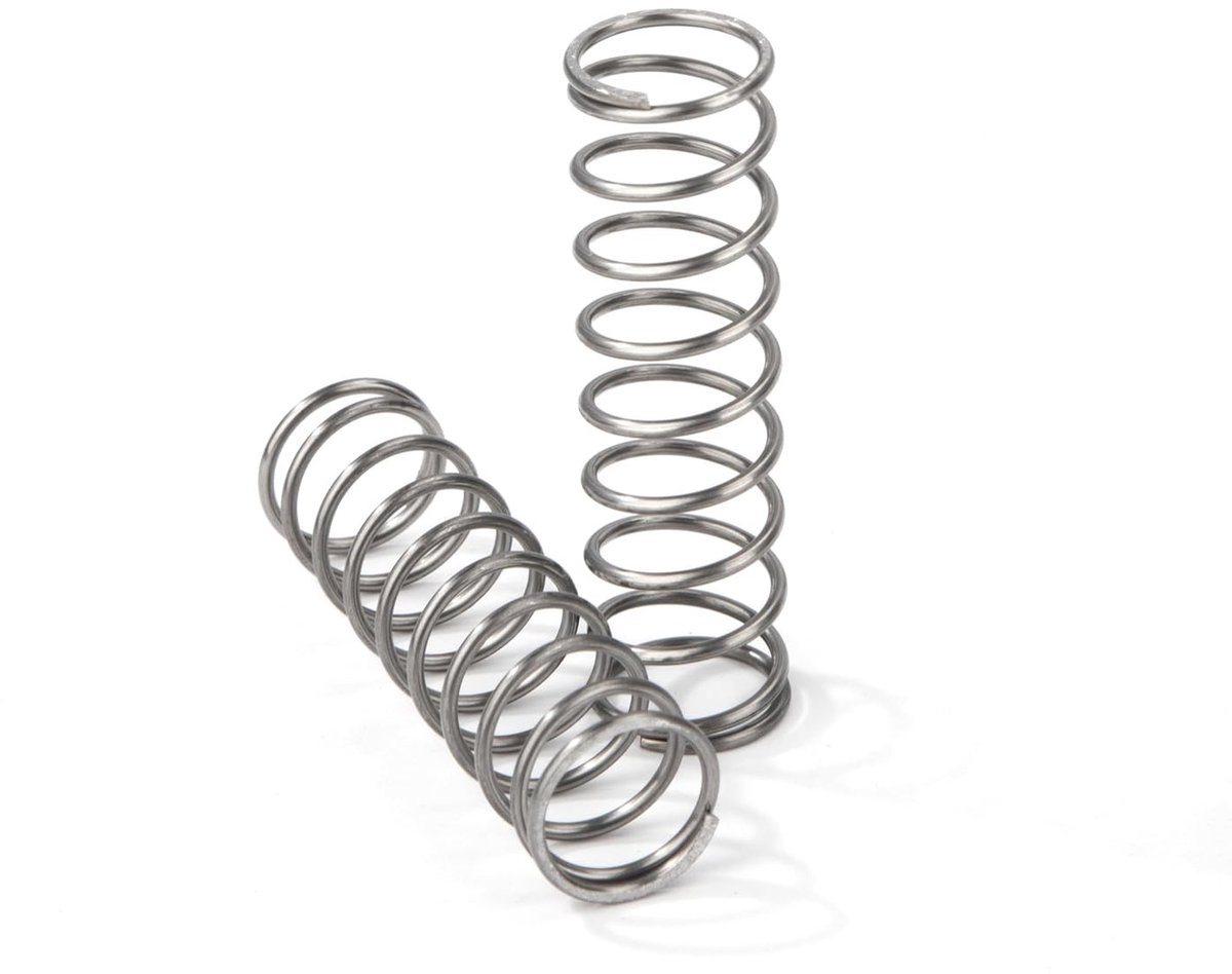Rvs compressieveer 45 mm met draaddiameter 1,1 mm, binnendiameter 10 mm, 10 stuks voor optimale veerprestaties