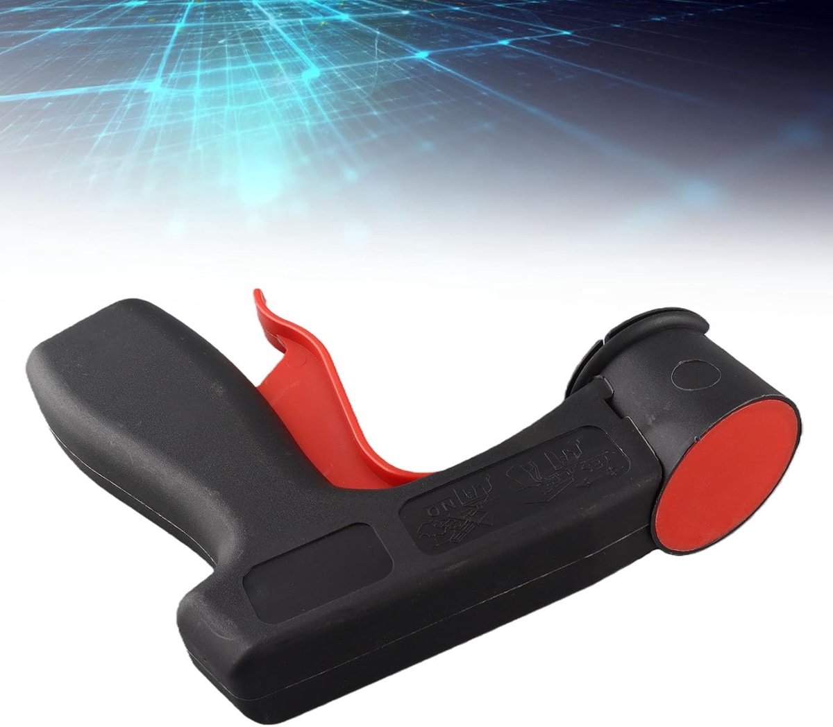 Ergonomische spuitpistool grip voor verf, universele aerosol handgreep en gebruiksvriendelijk ontwerp