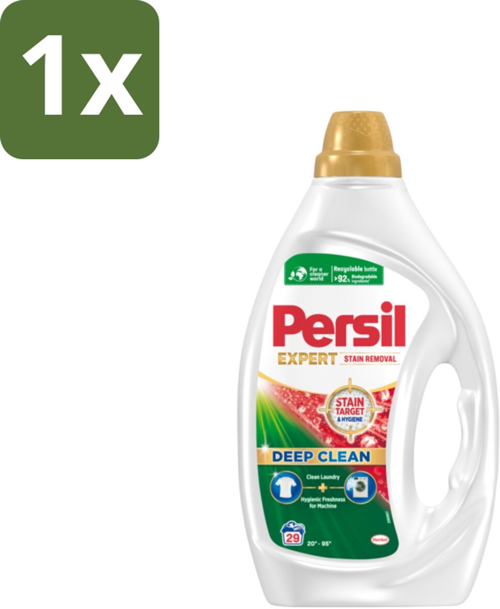 Persil Expert - Vlekverwijdering - Vloeibaar Wasmiddel - Witte en Gekleurde Was - 29 Wasbeurten - 1 stuk