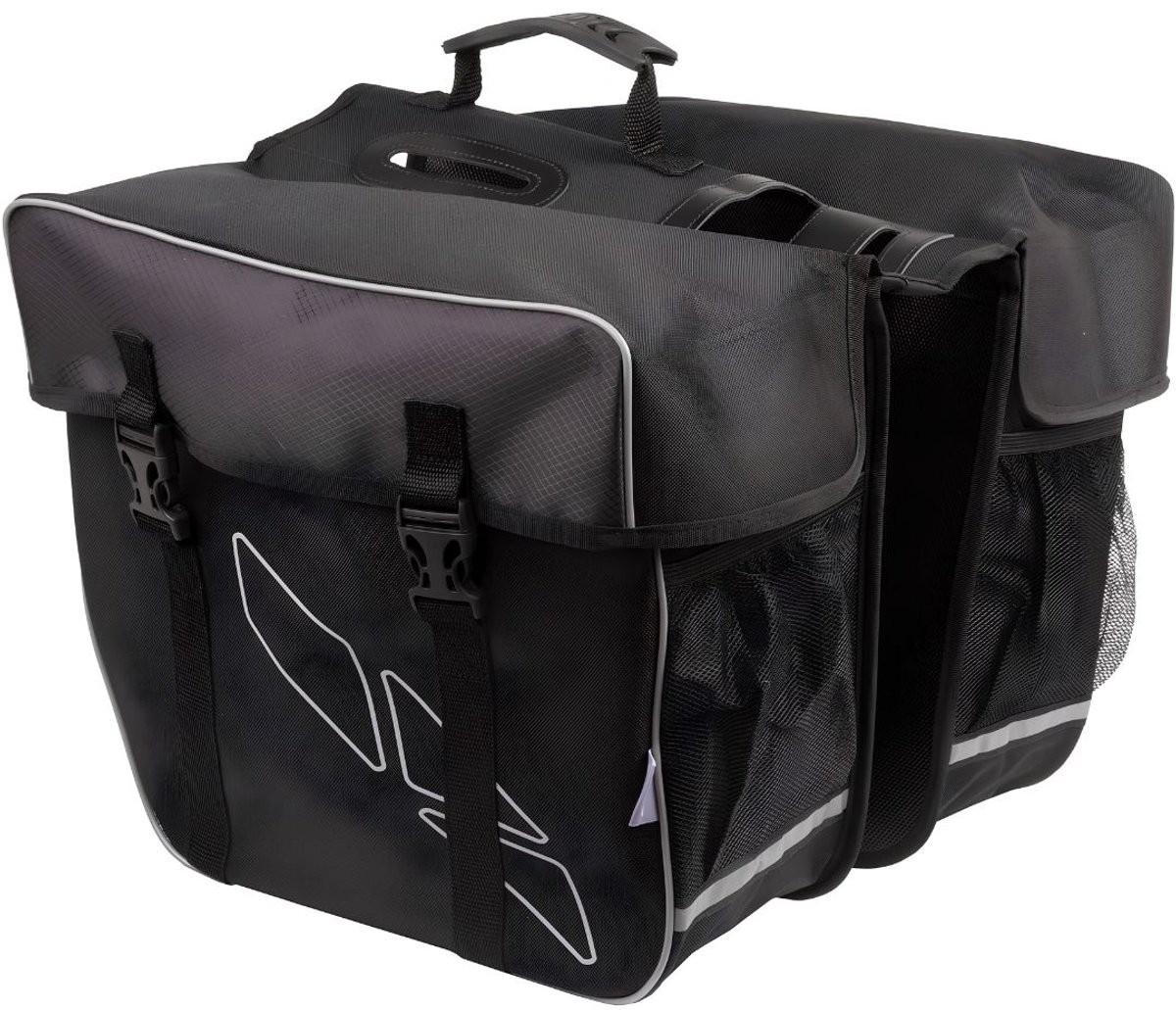 TYR® Fietstas - Fietstas voor Bagagedragers - Waterafstotend - Zwart - 34cm x 17cm x 30cm